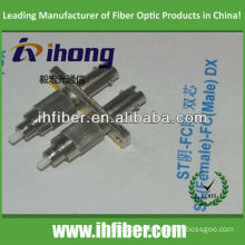 ST female FC male Duplex fiber adapter